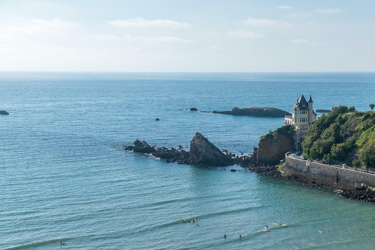 Ametsa, Luxury Flat, Terrace And Wonderful Seaview, In Biarritz Apartamento Exterior foto